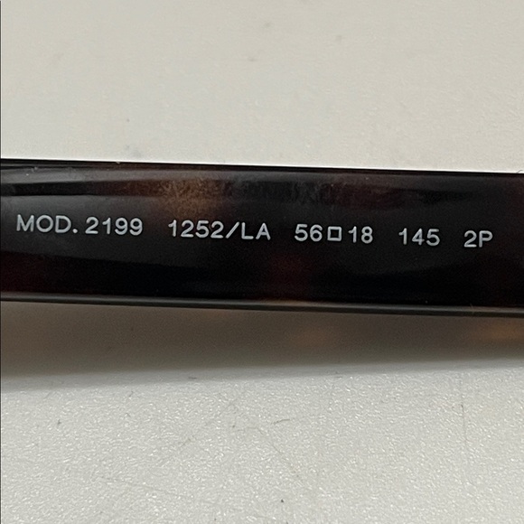 Versace Tortoise Shell Aviator Brown Gold Sunglasses - Picture 4 of 9